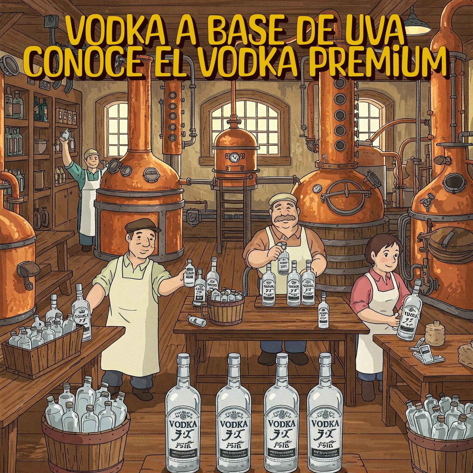 VODKA A BASE DE UVA. UNA GUÍA TOTAL