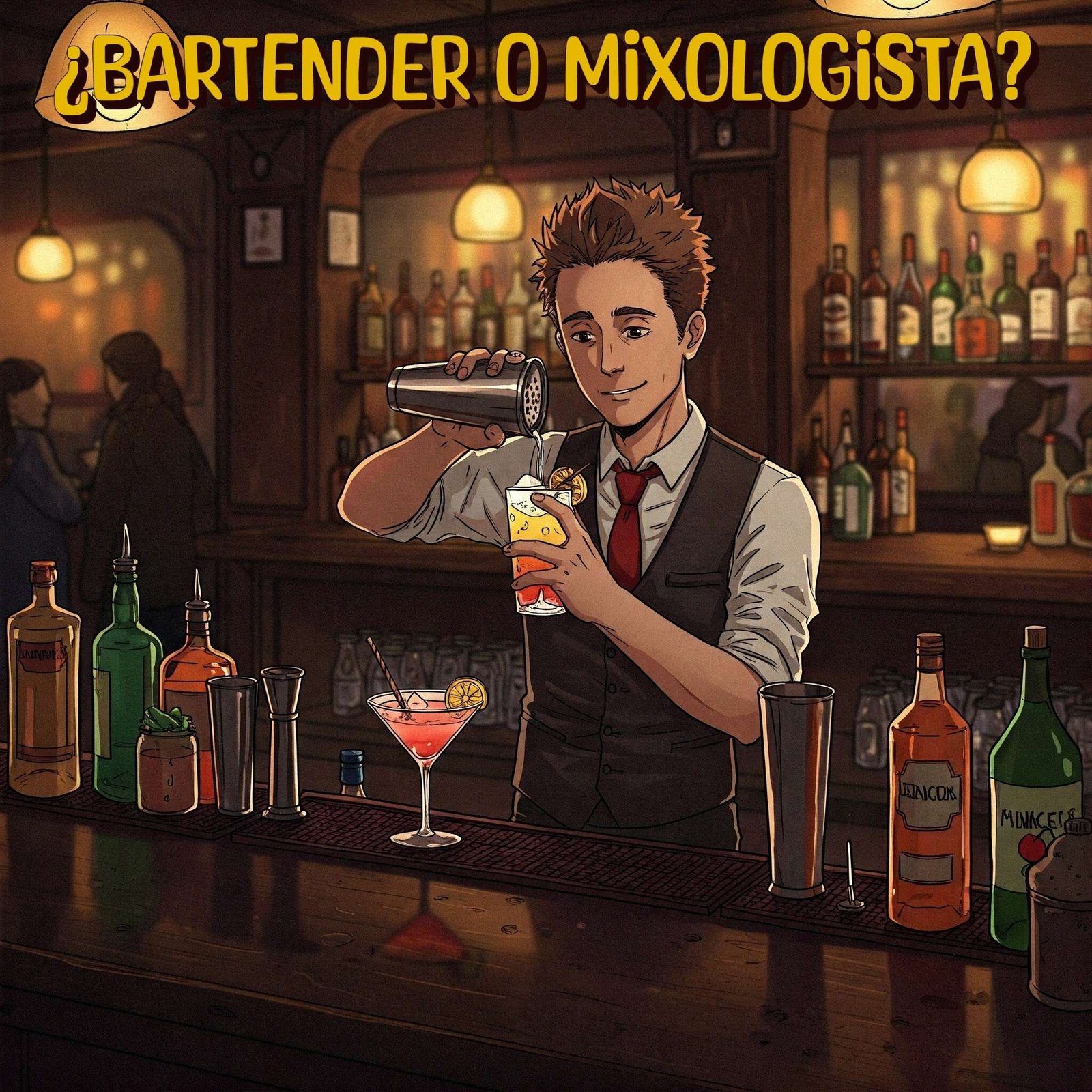 BARTENDER O MIXOLOGISTA